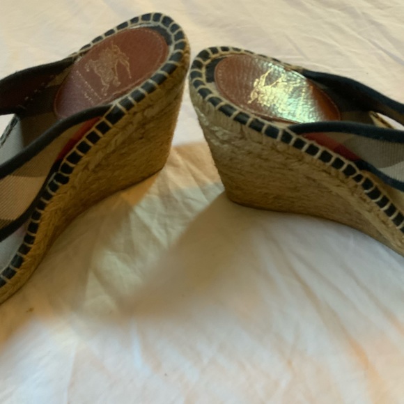 Burberry Wedge Sandals - Picture 10 of 12